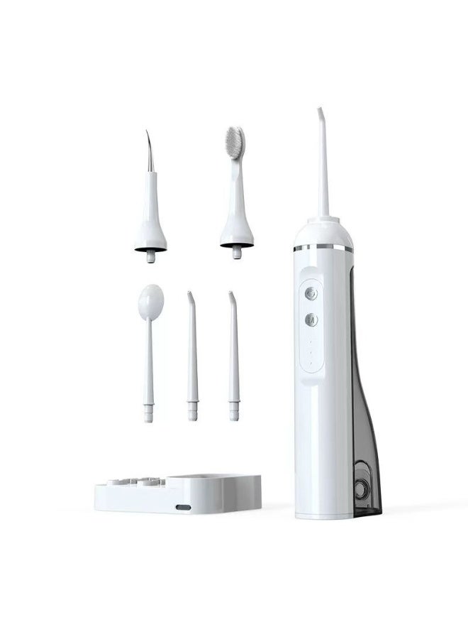 BlueFire Portable Water Flosser & Sonic Toothbrush Combo – Rechargeable Oral Irrigator with 4 Nozzles, 3 Cleaning Modes, IPX7 Waterproof, 200ml Tank, USB-C Fast Charging, 30-Day Battery Life – Travel & Home Dental Care Kit for Tartar Removal, Gum Massage, Braces & Implants - Image 4